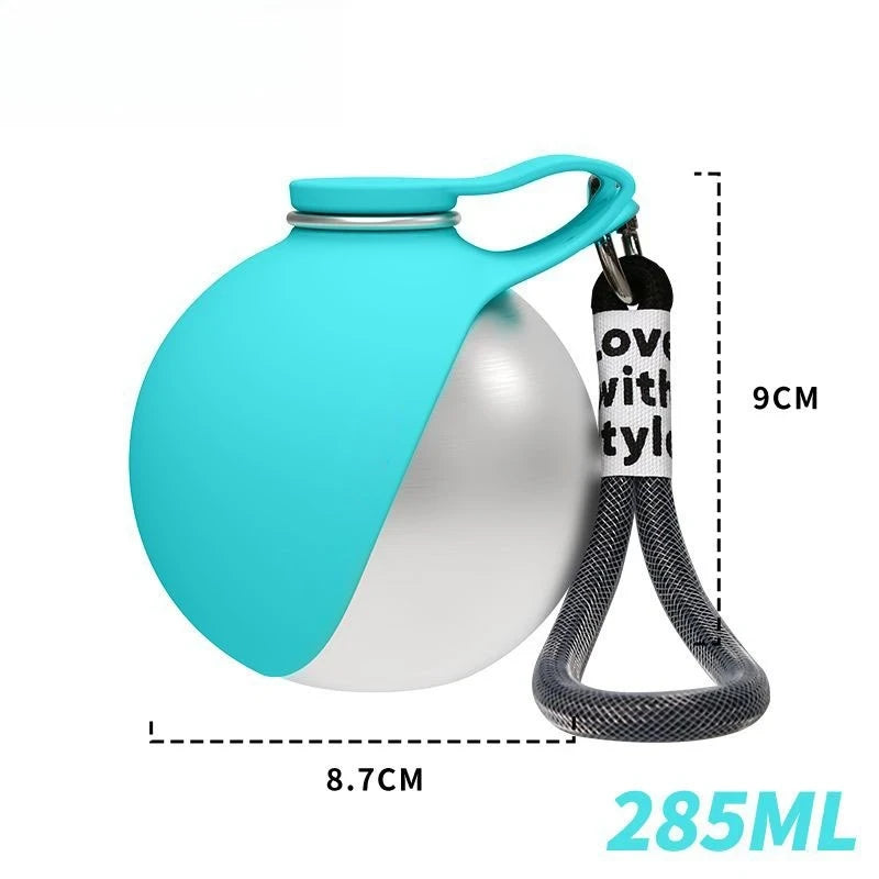 Portable Stainless Steel Pet Water Bottle