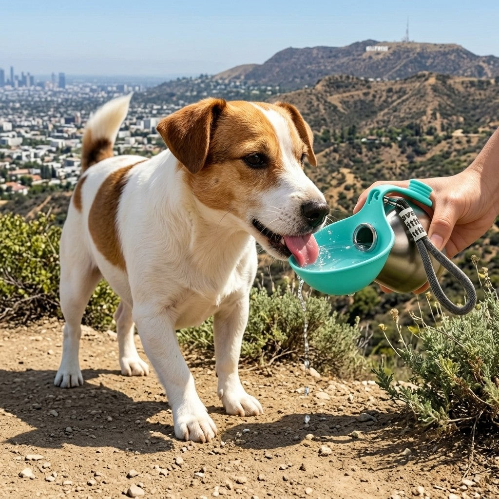 Portable Stainless Steel Pet Water Bottle